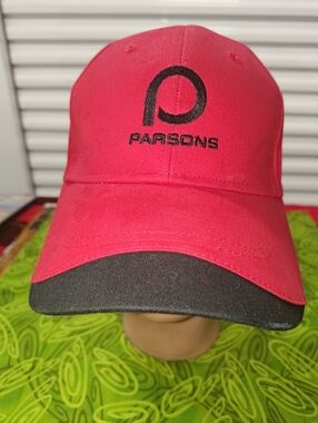 Parsons Electric Co Embroidered Logo Strapback Cap Hat